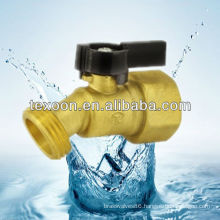 Hose Bibb Quarter-Turn Low Pressure Brass Valve No-kink, FIP to Hose